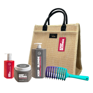 ערכת סילבר שמפו, מסכה, סרום ומברשת